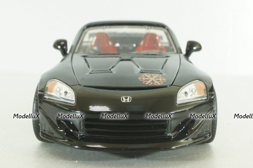 Honda S2000 Fast & Furious 1995, black, 99541,  Jada 1:24