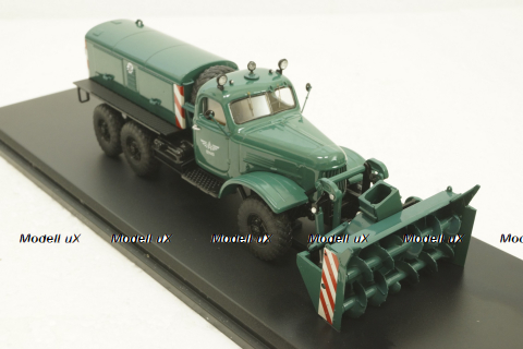Д-470 Зил-157Е, шнекороторный снегоуборочный автомобиль, SSM1107, SSM 1:43