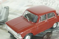 Ваз-2102 Жигули, красный,  Автолегенды СССР №47 1:43 с журналом! (ДЕФЕКТ)