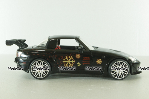 Honda S2000 Fast & Furious 1995, black, 99541,  Jada 1:24