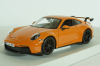 Porsche 992 GT3 Coupe 2021, orange, Burago 1:24