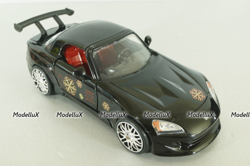 Honda S2000 Fast & Furious 1995, black, 99541,  Jada 1:24