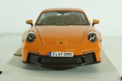 Porsche 992 GT3 Coupe 2021, orange, Burago 1:24