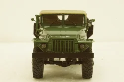 Урал-375С тягач, зелений, АвтоИстория 1:43