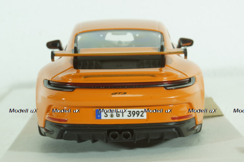 Porsche 992 GT3 Coupe 2021, orange, Burago 1:24