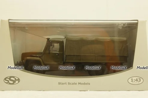 Газ-33081, хаки, SSM1156, SSM 1:43