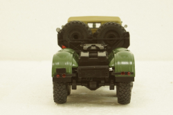 Урал-375С тягач, зелений, АвтоИстория 1:43