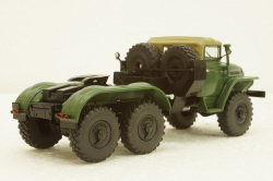 Урал-375С тягач, зелений, АвтоИстория 1:43
