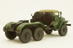 Урал-375С тягач, зелений, АвтоИстория 1:43