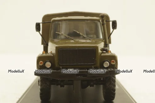 Газ-33081, хаки, SSM1156, SSM 1:43