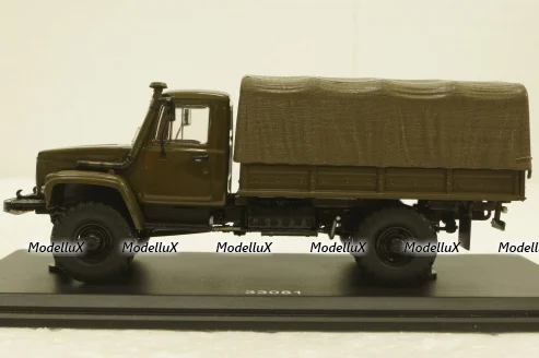 Газ-33081, хаки, SSM1156, SSM 1:43