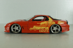 Mazda RX-7 Orange Julius' 1995 Fast & Furious (2003), orange, 30747, Jada 1:24