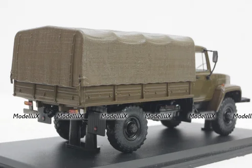 Газ-33081, хаки, SSM1156, SSM 1:43
