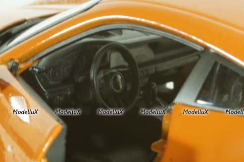 Porsche 992 GT3 Coupe 2021, orange, Burago 1:24