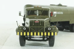 КрАЗ-258 с полуприцепом-цистерной ТЗ-22 (хаки), SSM7026, SSM 1:43