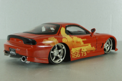 Mazda RX-7 Orange Julius' 1995 Fast & Furious (2003), orange, 30747, Jada 1:24