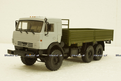 Камаз-53501 борт серо/зеленый, АвтоИстория 1:43
