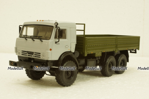 Камаз-53501 борт серо/зеленый, АвтоИстория 1:43
