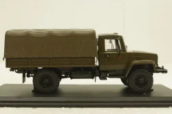Газ-33081, хаки, SSM1156, SSM 1:43
