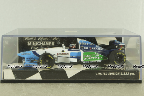 Benetton Renault 1996, G.Berger, 430960094, Minichamps 1:43