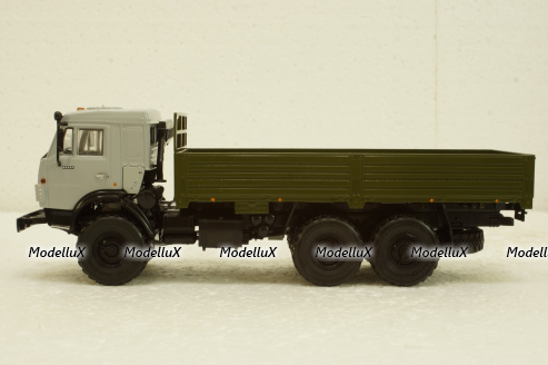 Камаз-53501 борт серо/зеленый, АвтоИстория 1:43