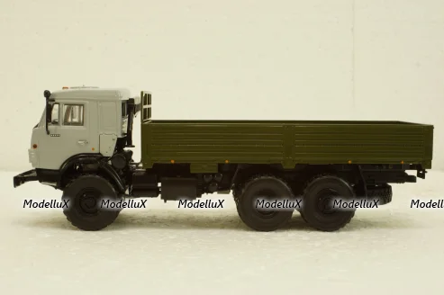 Камаз-53501 борт серо/зеленый, АвтоИстория 1:43