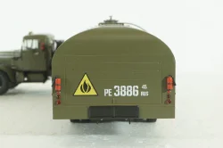 КрАЗ-258 с полуприцепом-цистерной ТЗ-22 (хаки), SSM7026, SSM 1:43