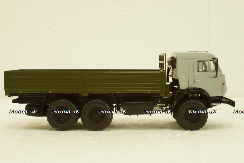 Камаз-53501 борт серо/зеленый, АвтоИстория 1:43