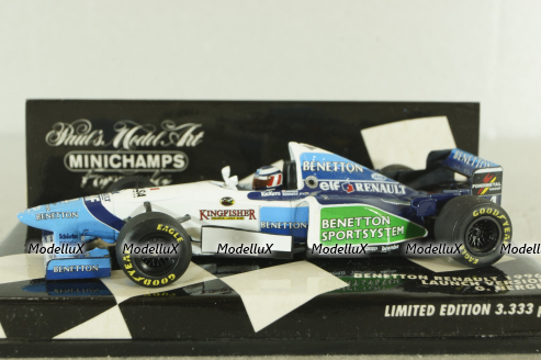 Benetton Renault 1996, G.Berger, 430960094, Minichamps 1:43