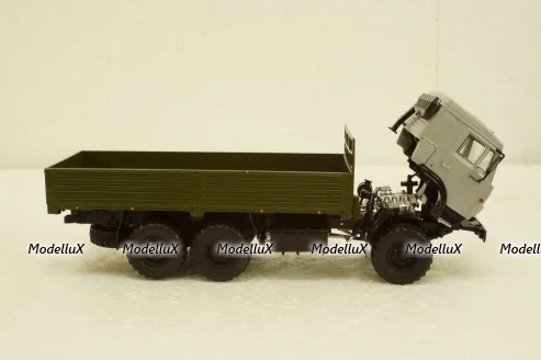 Камаз-53501 борт серо/зеленый, АвтоИстория 1:43