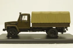 Газ-3309, хаки, SSM1153, SSM 1:43