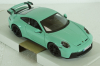 Porsche 992 GT3 Coupe 2021, mint green, BU21104MG, Burago 1:24