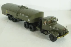 КрАЗ-258 с полуприцепом-цистерной ТЗ-22 (хаки), SSM7026, SSM 1:43