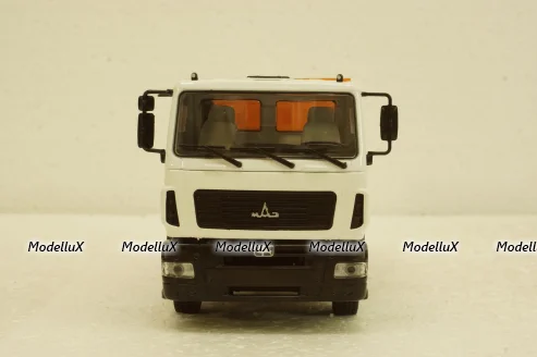 Маз-6501 самоскид білий/помаранчевий, АвтоИстория 1:43