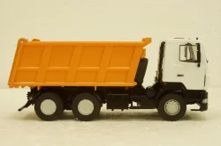Маз-6501 самоскид білий/помаранчевий, АвтоИстория 1:43