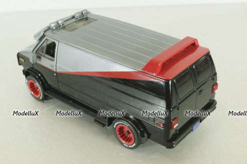 GMC Vandura 1983 from TV Series The A Team, 84072, Greenlight 1:24