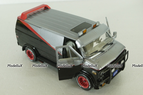 GMC Vandura 1983 from TV Series The A Team, 84072, Greenlight 1:24
