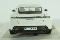 Porsche Taycan 2019, Carrara White, BU21098WH, Burago 1:24