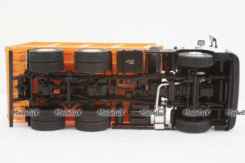 Маз-6501 самоскид білий/помаранчевий, АвтоИстория 1:43