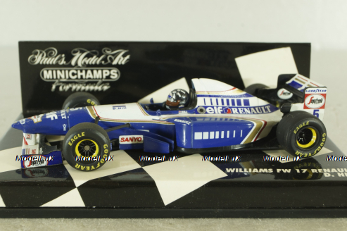 Williams Renault FW 17, D.Hill, 430950005, Minichamps 1:43