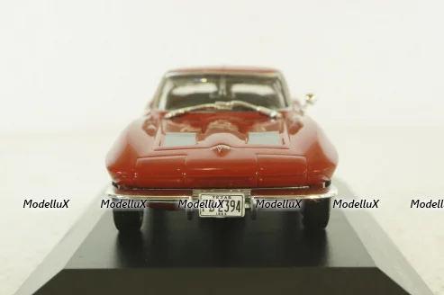 Chevrolet Corvette (C2) Sting Ray Coupe 1963, red, American Cars №4, Altaya 1:43