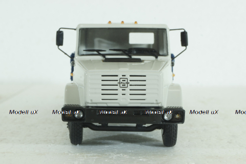 Зил-133Г40, бортовой, белый/синий, АвтоИсторя 1:43