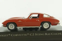 Chevrolet Corvette (C2) Sting Ray Coupe 1963, red, American Cars №4, Altaya 1:43