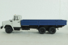 Зил-133Г40, бортовой, белый/синий, АвтоИсторя 1:43