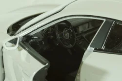Porsche Taycan 2019, Carrara White, BU21098WH, Burago 1:24