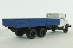 Зил-133Г40, бортовой, белый/синий, АвтоИсторя 1:43