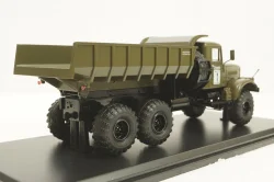 Краз-255Б, самосвал, хаки, SSM1181, SSM 1:43