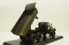 Краз-255Б, самосвал, хаки, SSM1181, SSM 1:43