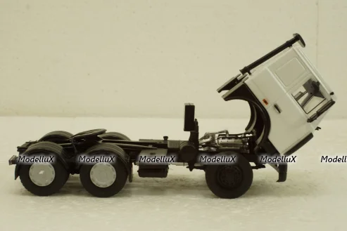Маз-6422 тягач 1989г белый, АвтоИстория 1:43