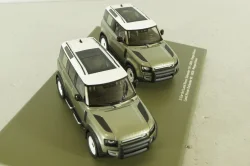 Land Rover Defender 110 2020 green & Land Rover Defender 90 2020 green, ALM410800, Almost Real 1:43